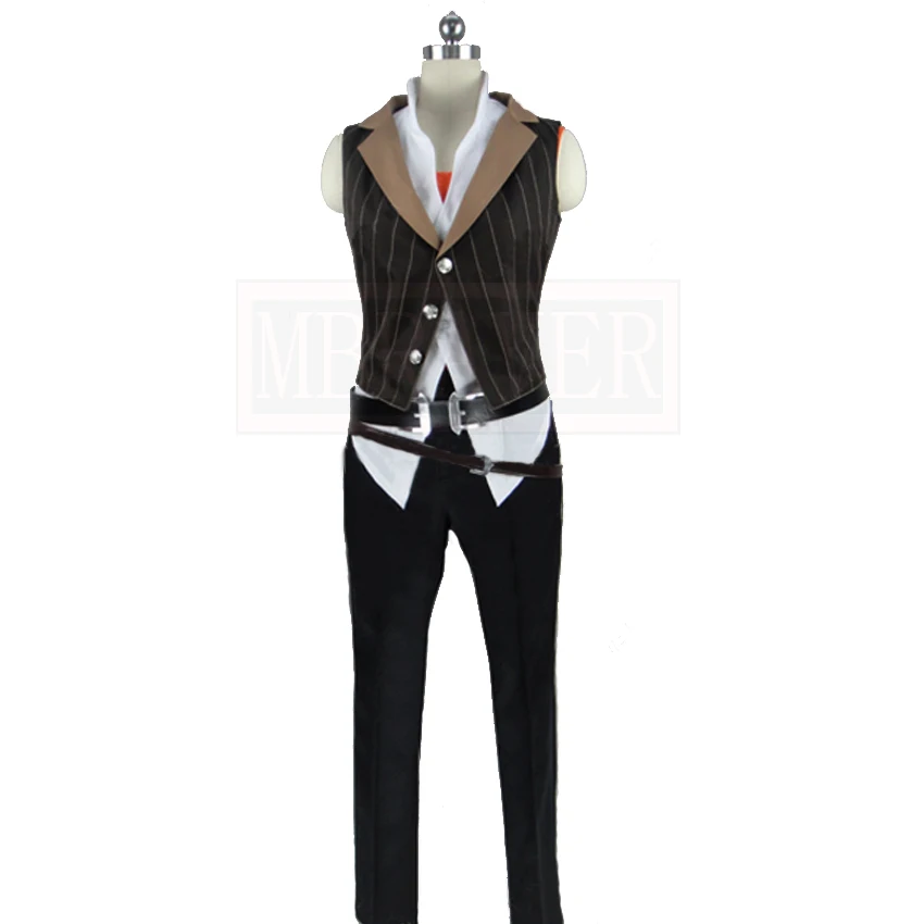 Cosplay&Ware [16]Game Tales Berseria Eizen Costume Adult Men Halloween Carnival Cosplay Custom Made -Cosplay&Ware anime Shop
