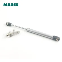 CS-105 Hydraulic support rod Furniture Cabinet Door Stay Soft Close Hinge Hydraulic Gas Lift Strut Support Rod kitchen cabinet door lift pneumatic support hydraulic 450mm central distance 180mm strok gas spring stay for wood box