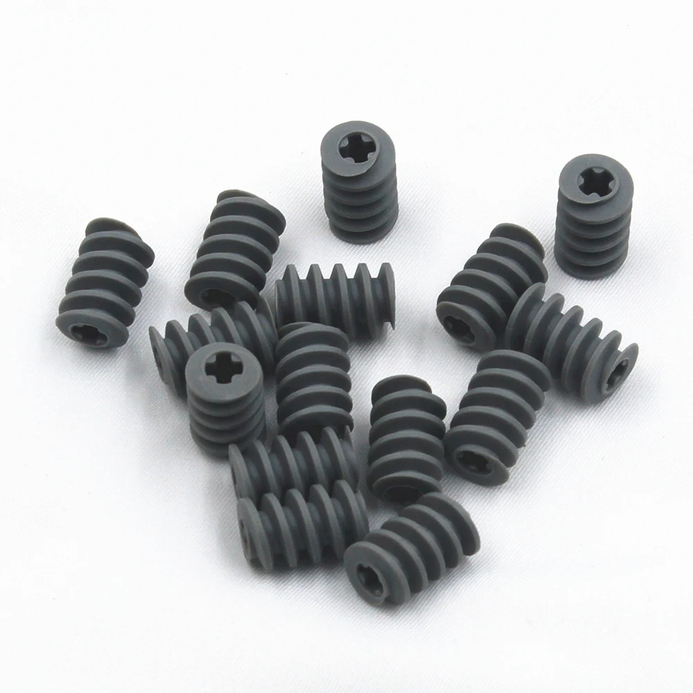 Self-Locking Bricks free creation of toy Technic WORM GEAR, 2 MODULE, FOR GEAR WHEEL 15Pcs compatible with Lego 6185471