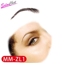 Лучший! Hand Tied False Lace Eyebrows 100% Human Hair Eyebrows Remy Hair invisible Handmade Fake Eyebrows For Women/Man SalonChat