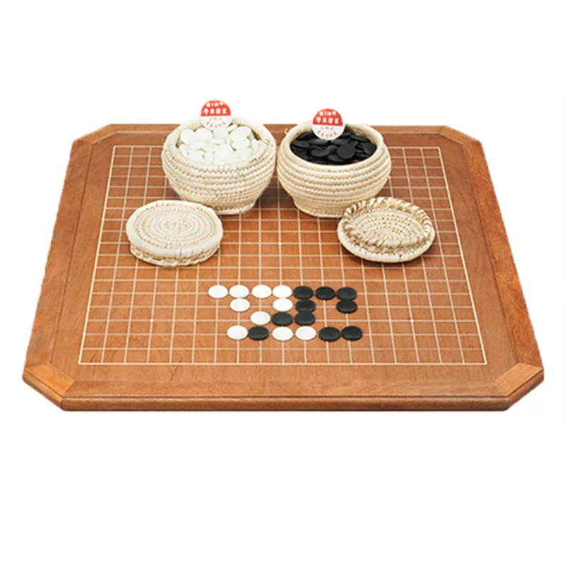

BSTFAMLY Magnetic Go Chess 19 Road 361 Pcs/Set Chinese Old Game of Go Weiqi International Checkers Folding Table Toy Gifts LB11