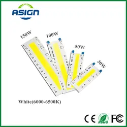 2 шт. Высокая мощность Cob чип лампы 30 Вт 50 Вт 100 Вт 150 Вт 3000Lm 5000Lm 10000Lm 150000Lm Smart IC подходит для DIY светодиодный прожектор яркий