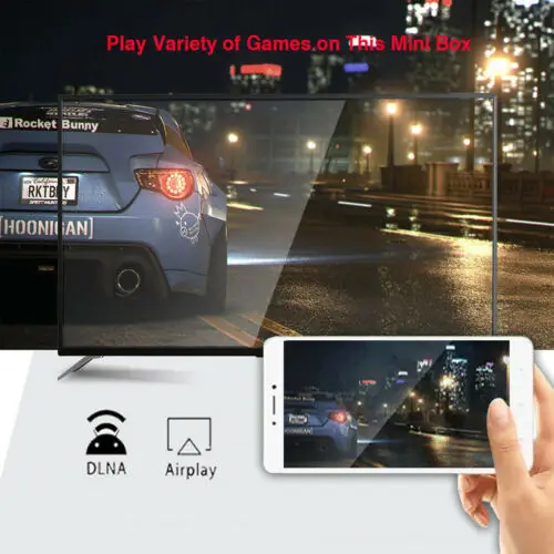 H96 MAX Smart TV BOX Android 9.0 OS 4G RAM 32/64GB RK3328 Quad Core wifi1080p 4K LED Screen Set Top Box Media player