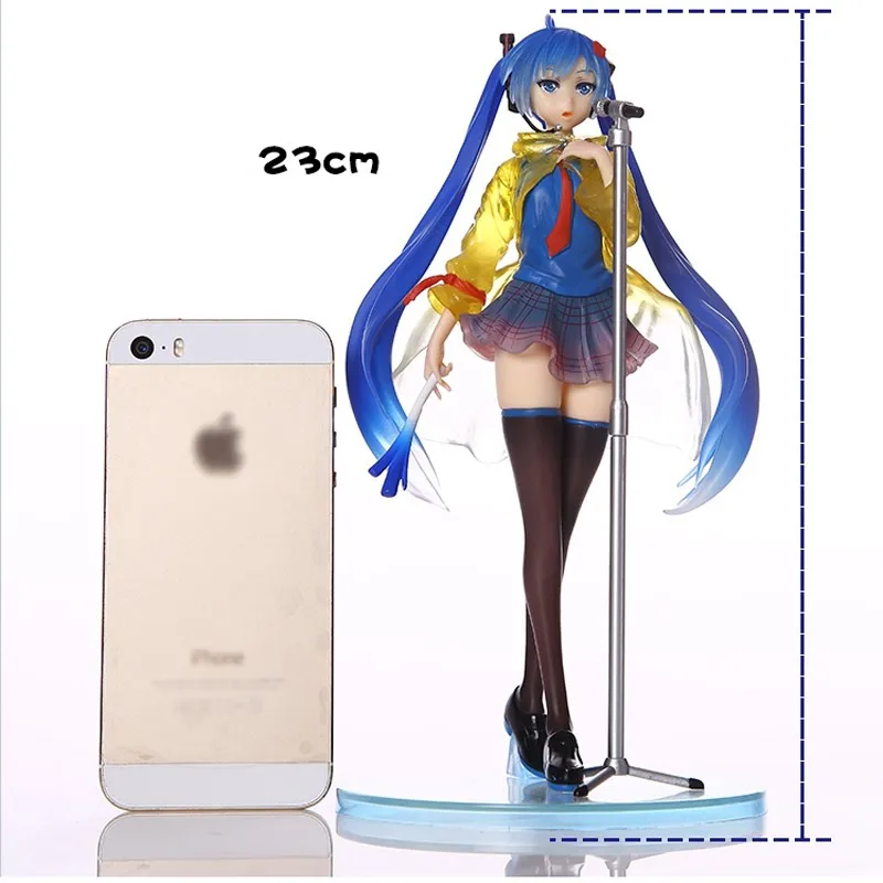 Anime-Volcaloid-Hatsune-Miku-Figure-Toys-Doll-23cm-Singing-Rain-Miku-PVC-Action-Figure-Collection-Model (4)