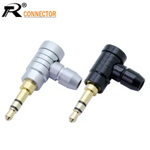 1 шт. Jack 3,5 мм 3 полюс стерео аудио правый угол БАРСС Гнездовой разъем Jack кабель припоя В комплект поставки входит адаптер