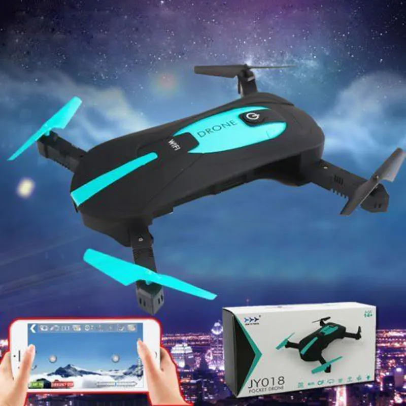 

Mini Drones Foldable Selfie HD Camera 2.4G Wifi FPV RC Helicopter One Key Return RC Quadcopter Toys for Children Gifts