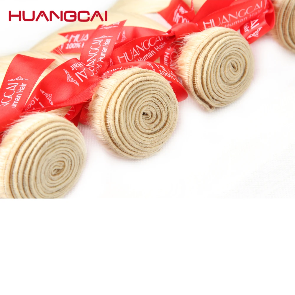 613 Honey Blonde Cabelo Brasileiro Tece Bundles