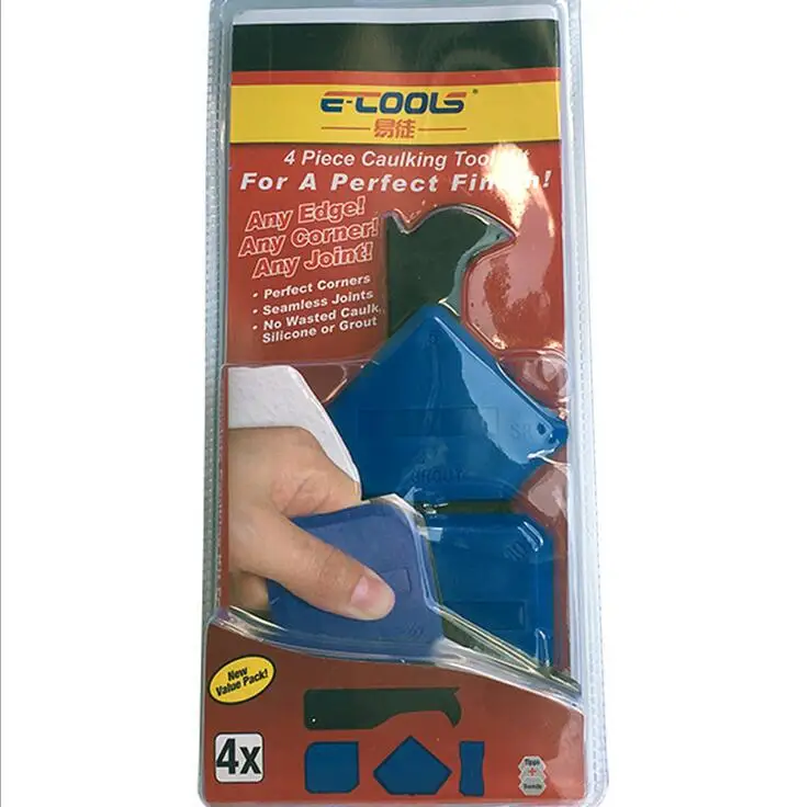

Professional SILICONE SEALANT SPREADER PROFILE APPLICATOR TILE TOOL. SET OF 4