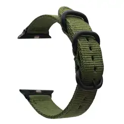Нейлон ремешки, подходящие для Apple Watch Series 1/2/3/4 нейлоновый ремешок для часов Apple аксессуары часы полоса 38 мм 40 мм 42 мм 44 мм