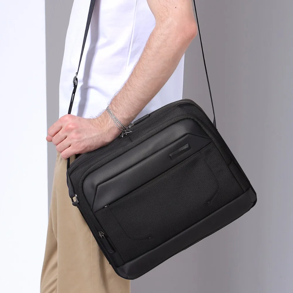 Aoking Men Leisure Messenger Bag Casual Crossbody Bag Business Leisure