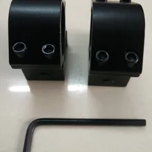 2 шт./лот 25 мм 1 дюйм " кольцо Вивер прицел фонарь рейка 20 мм Пикатинни для фонарика прицел