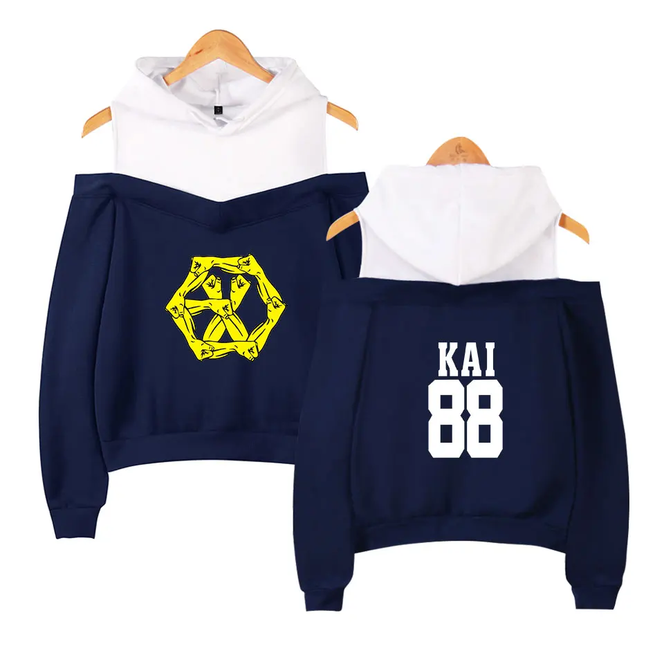 2019 Kpop EXO LU HAN SE HUN KAI толстовки с принтом овердоз женские модные Harajuku повседневные