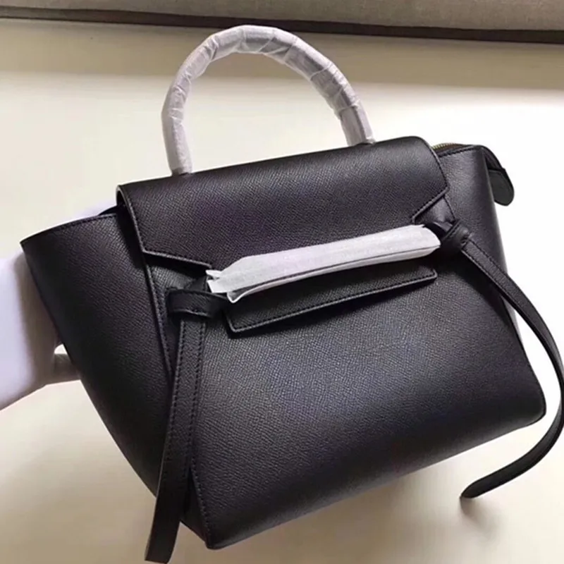 

Famous Brand Mini Size Women Belt Bag Lady It Bag Soulder Messenger Bags Genuine Leather Totes Handbags