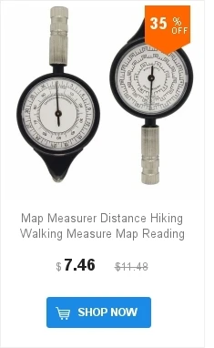 Карта измеритель расстояния Пешие прогулки измерения карта чтения компас колеса открытый инструмент выживания ручной тип компас