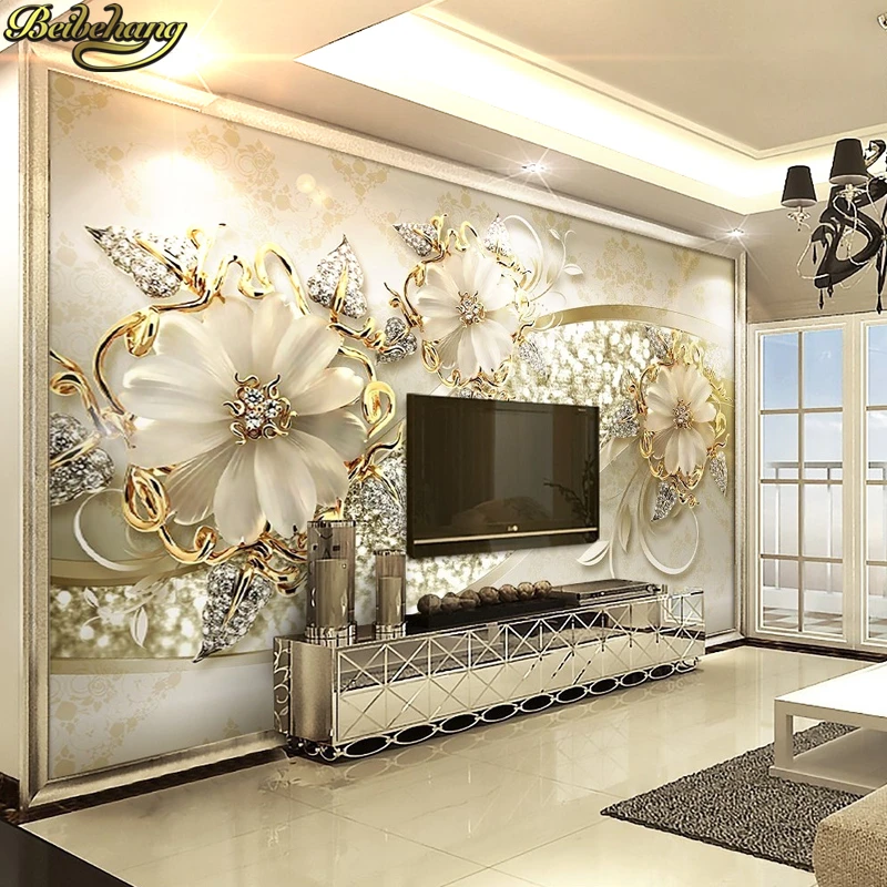 beibehang papel de parede 3d stereo living room sofa TV background wall paper bedroom bedroom non - woven wallpaper large murals