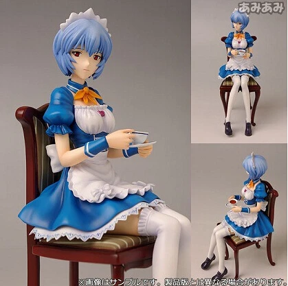 

19cm EVA Neon Genesis Evangelion Ayanami Rei Action Figures PVC brinquedos Collection Figures toys for christmas gift