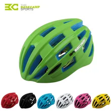 Basecamp Bicycle Cycling Helmet Integrally-molded Cascos Ciclismo Women Men MTB Road Bike Helmet With Tail Light 7 color