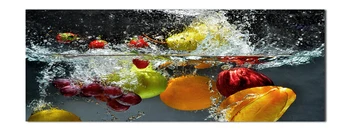 

1Panel Free shipping fruit art canvas painting Modern Modular wall Picture decor for living room Unframed