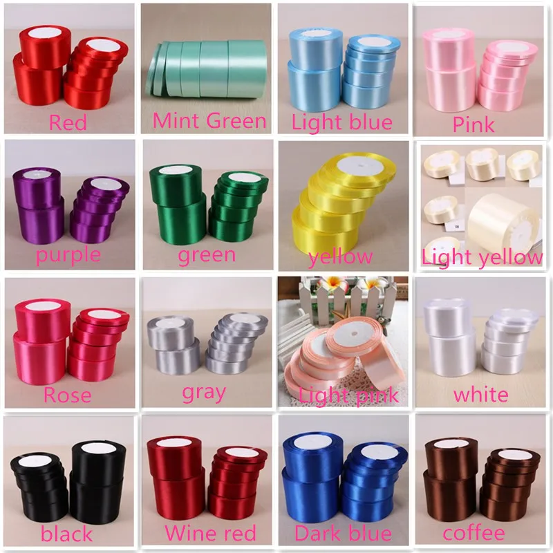 Атласная лента 25 ярдов 6 50 мм|satin ribbon 25|satin ribbonsatin yards |