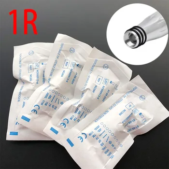 

50pcs 1RL Microneedling Microblading Charmant 2 tattoo machine Liberty Pen Sterilized 10mm Screw Tattoo Cartridges Needles