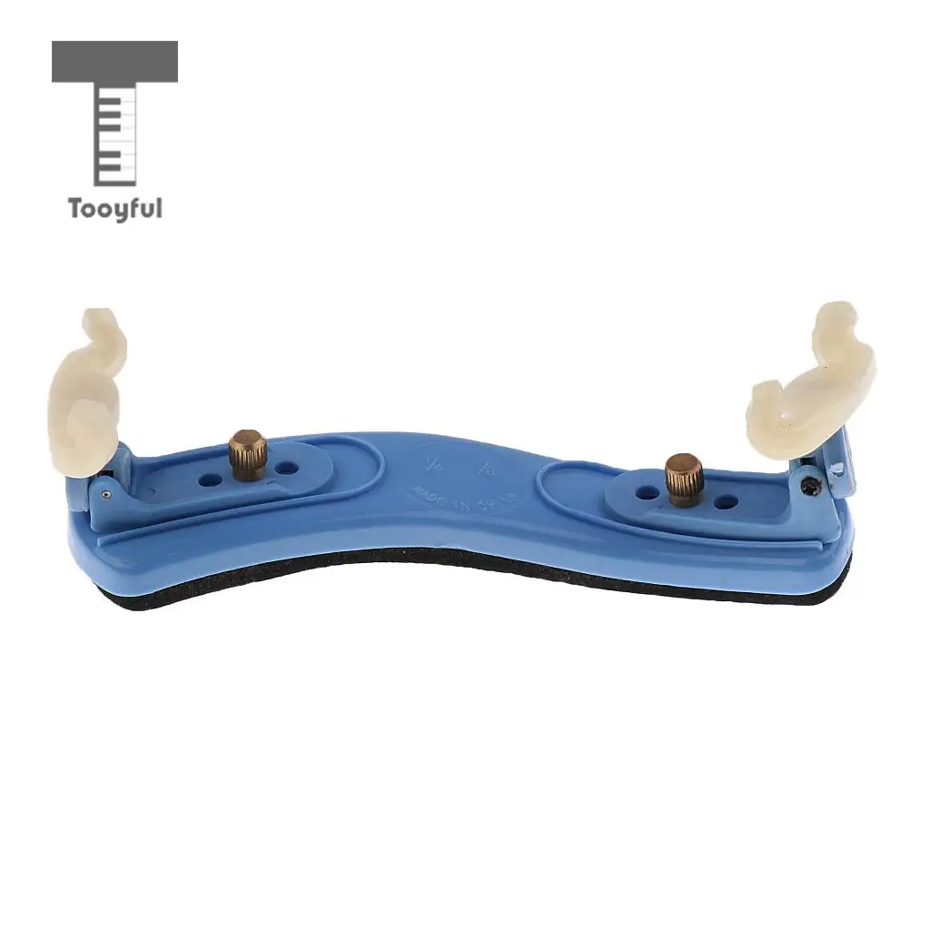 Tooyful Colorful Adjustable Violin Shoulder Rest Musical Support for 1/4 1/8 Violin Fiddle Parts