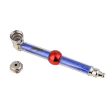 120 мм металлическая курительная труба табачная труба крутая голова черепа стиль портсигар травяная шлифовальная машина сетчатый фильтр дропшиппинг