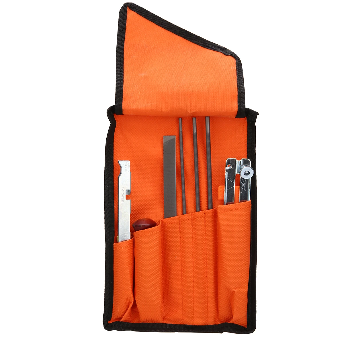 10Pcs/Set Chainsaw Chain Sharpening Kit Tool Set Guide Bar File Sharpener Tools Durable For sharpen your chainsaw