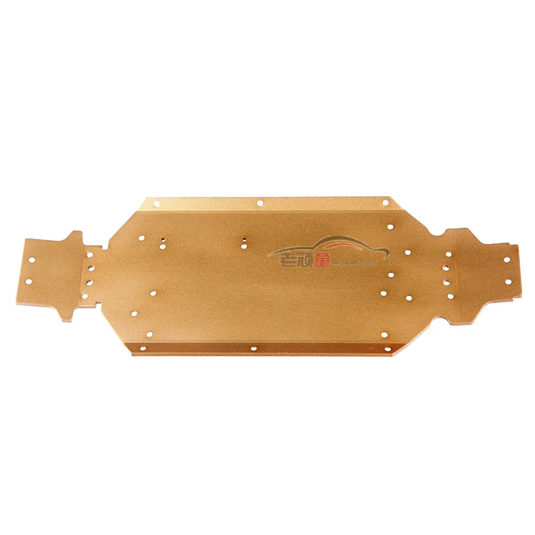 

LC Racing 1/14 parts L6026 2.5mm aluminum alloy short floor cross-country race speed racing desert short card for EMB-1 EMB-MT
