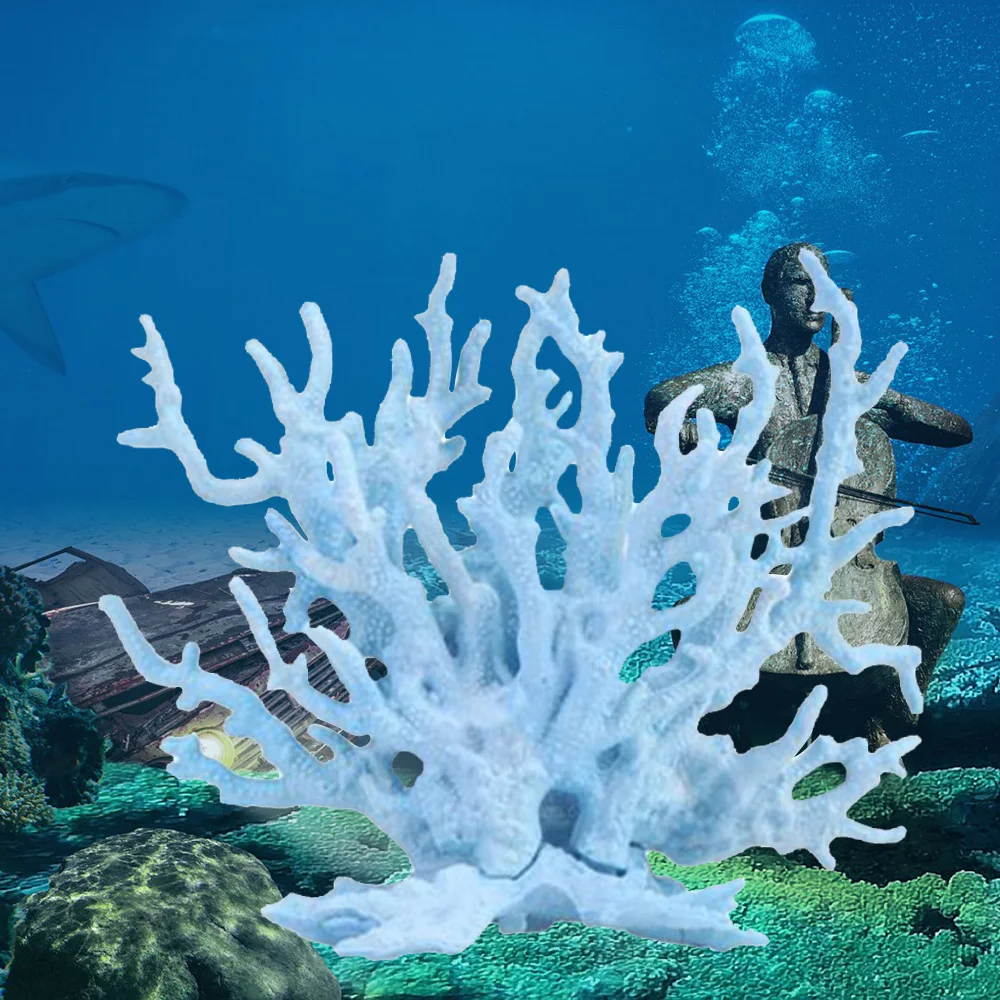 

Artificial Coral Aquarium Decoration Fish Tank Underwater Plant Ornament Aquatic Landscape Fish Tank Aquarium Plants Accessorie