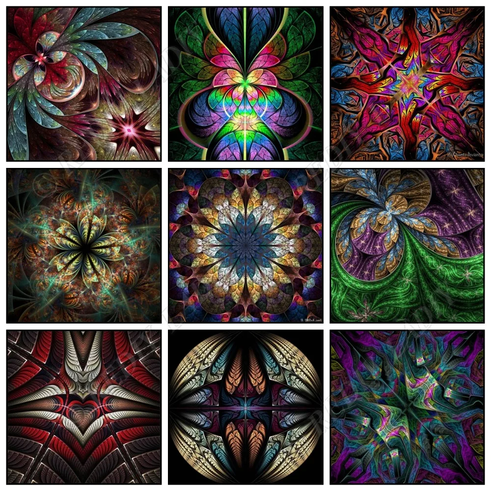 Diamond Painting Mandala Full Square / Round Mosaic Pattern Embroidery Art Home Decor Crystal Rhinestones Cross Stitch | Дом и сад