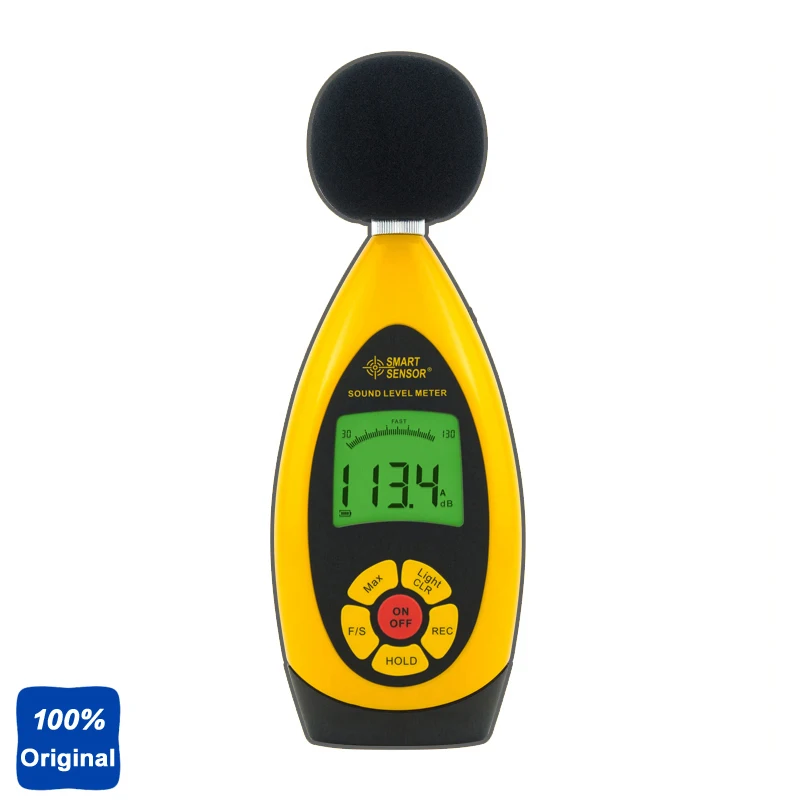 100 Original AR854 Digital Noise Sound Level Meter Testerin Sound