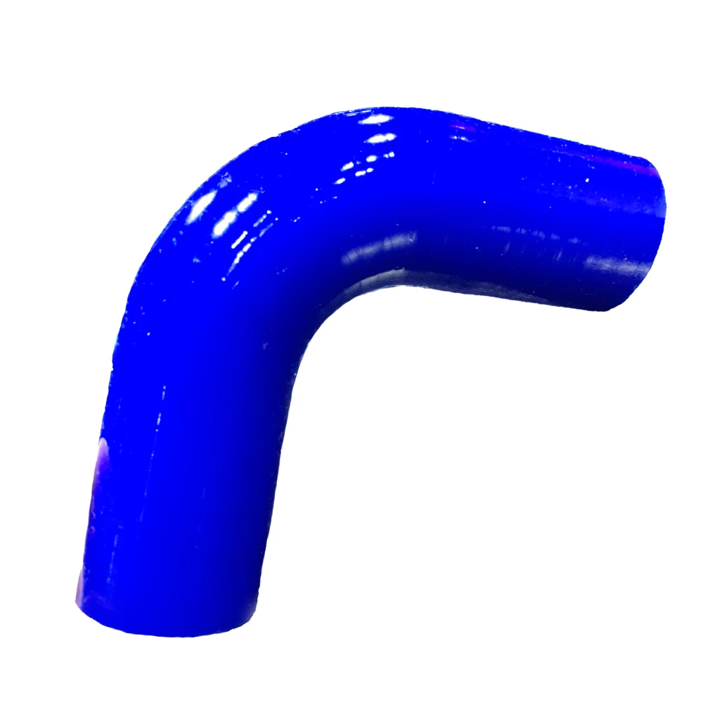 15 Degree Blue Silicone Hose Elbow Bend Water Boost Intercooler Pipe 