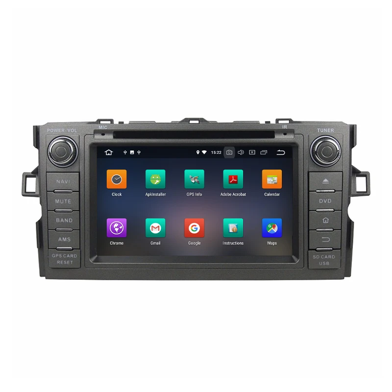 Excellent for toyota Auris Octa core PX5 Android 8.0 car dvd gps player with 4G RAM 32G ROM wifi 4g usb auto Multimedia 1