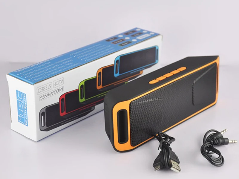 Bluetooth Speaker Portable Mini Stereo Outdoor Soundbar Wireless Smart Handsfree Speaker with FM Radio For Xiaomi Loudspeaker6