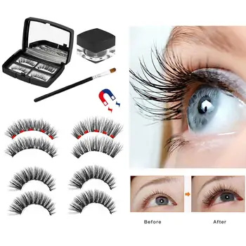 

Magnetic Eyeliner Cream Waterproof EyeLiner Smooth Quick Dry Eye Liner Set Easy To Wear Makeup Cosmetic Eye Liner