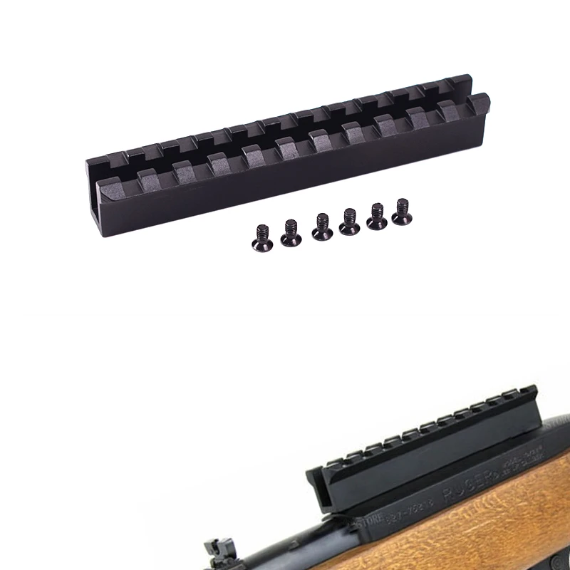 Scope Mounts Accessories For Ruger 10 22 High Profile Scope 1 Ring Picatinny Rail Rifle Scope Mount Set Needcosmetice