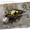 New Color The Time Fishing Lure Fishing Bait Crank Lure Floating Artificial Lures Crankbait Hard Fishing Bass Lure 5.6g/48mm ► Photo 3/6