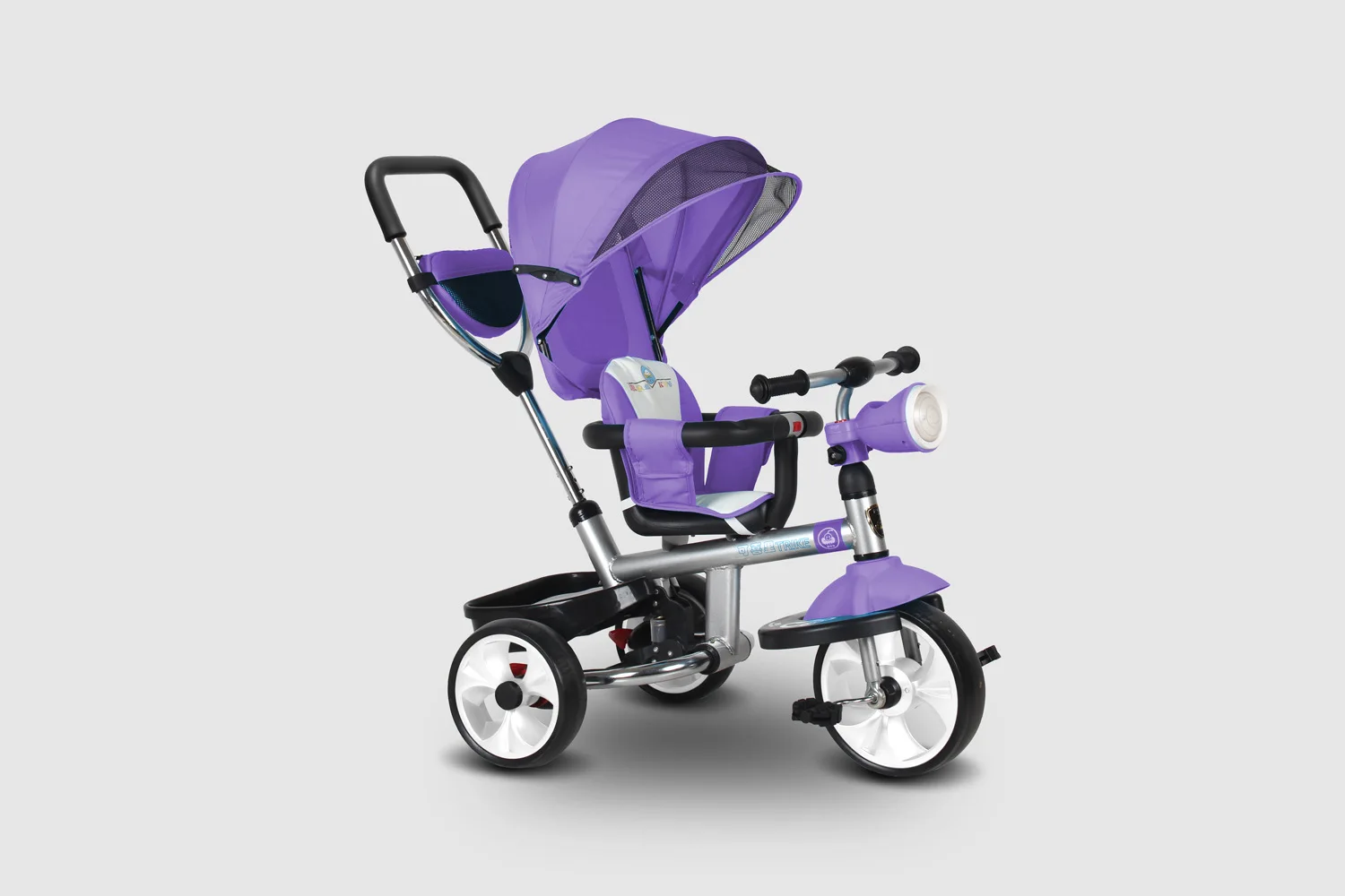 Murah Lipat Rotary Kursi Anak Sepeda Roda Tiga Trolley Sepeda Bayi Kereta Dorong Kereta Bayi dengan 3 Roda Sepeda Jogging Kereta Dorong Sepeda