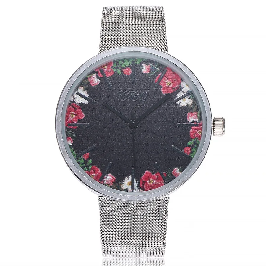 

Watch Casual Quartz Stainless Steel Band Marble Strap Analog Wristwatch Hot Fashion Creative Watches Women Men Quartz-Watch P30