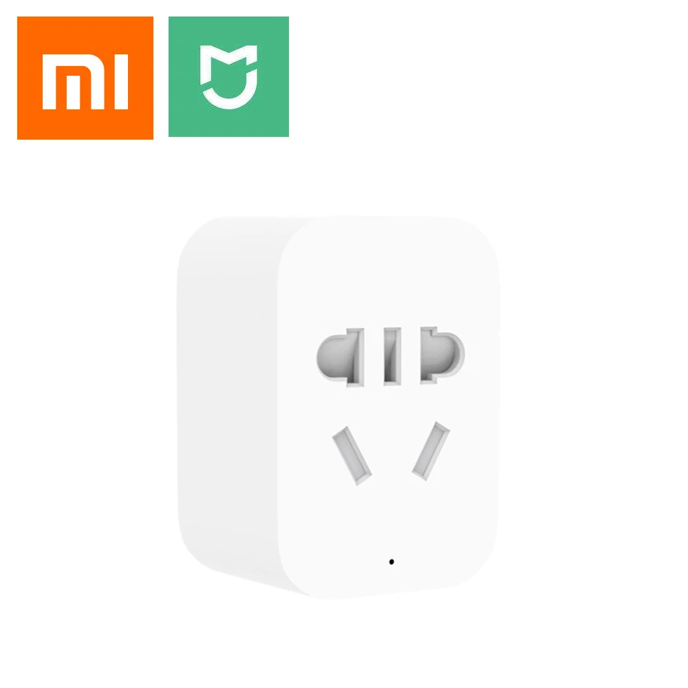 

Xiaomi Smart Home Mijia Smart Plug Wifi Socket ZigBee APP Wireless Control Light Switch (Must match with Xiaomi Gateway to use)