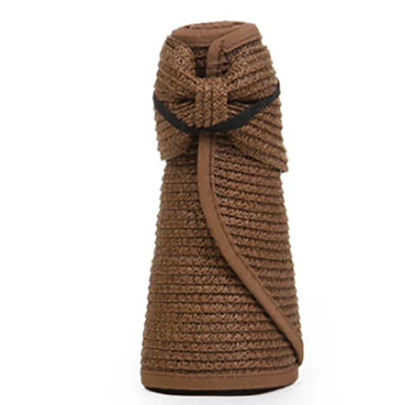 LaMaxPa جديد المرأة الصيف أقنعة قبعة طوي قبعة الشمس واسعة كبيرة حافة قبعات الشاطئ القش قبعة الفاتحة فام الشاطئ الأشعة فوق البنفسجية حماية كاب