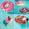 Dona inflable anillo de natación piscina gigante flotando juguete circular Playa Mar fiesta inflable colchón de agua adulto chico gran oferta ► Foto 1/5