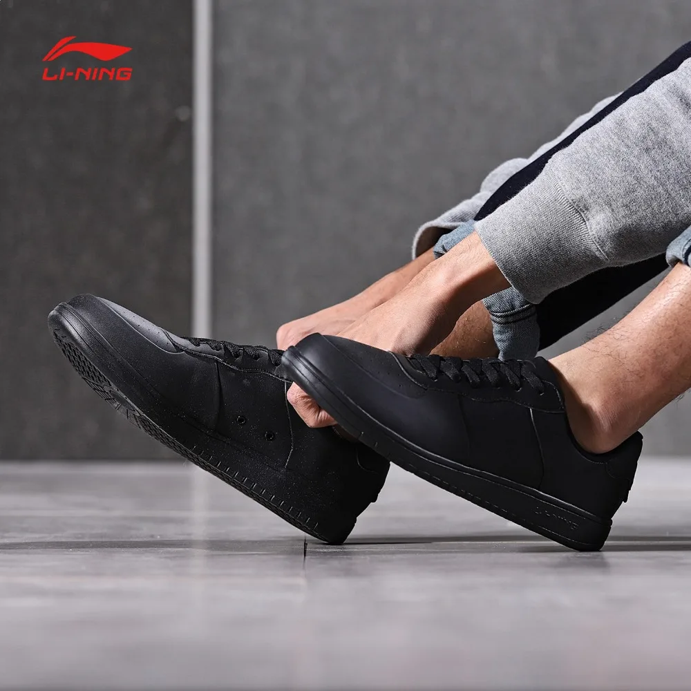 Li-Ning Для мужчин SUPERWAVE отдыха Lifestyle обувь светильник Вес носимых подкладка комфорт классические кроссовки спортивная обувь AGCN077 YXB148