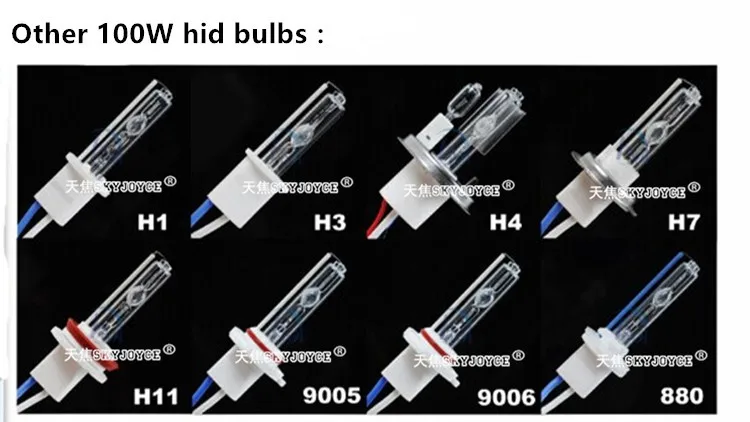 2Xceramics holder base 100W xenon bulb hid socket D2Y D2H 100W D2S D2C with wire automobile headlight H1 H3 H7 90056 8801 H27