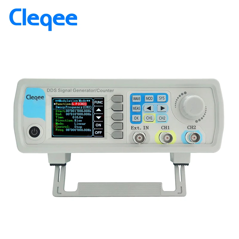 US $79.19 Jds6600 60m 60mhz Signal Generator Digital Control Dual Channel Dds Function Signal Generator Frequency Meter Arbitrary