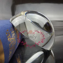 5-7 дней прибытие 100 мм Пустой увеличительное стекло купольная пресс-папье домашние декоративные фигурки и миниатюрные