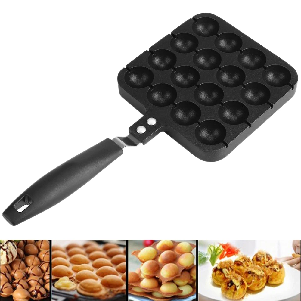 

16 Holes Takoyaki Grill Pan Plate Cooking Baking Mold Octopus Ball Maker Machine Home Cooking Baking Tools Kitchen Accessories