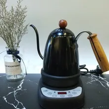 220 велектрический чайник для воды/с переменной температурой цифровой/электрический чайник с гусиной головкой для заливания кофе и чая