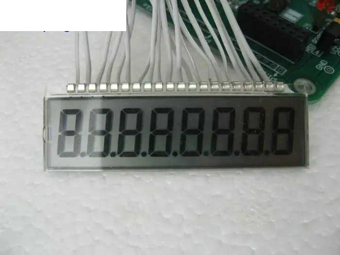 

Segment code liquid crystal glass 8 bit LCD Send 430 code