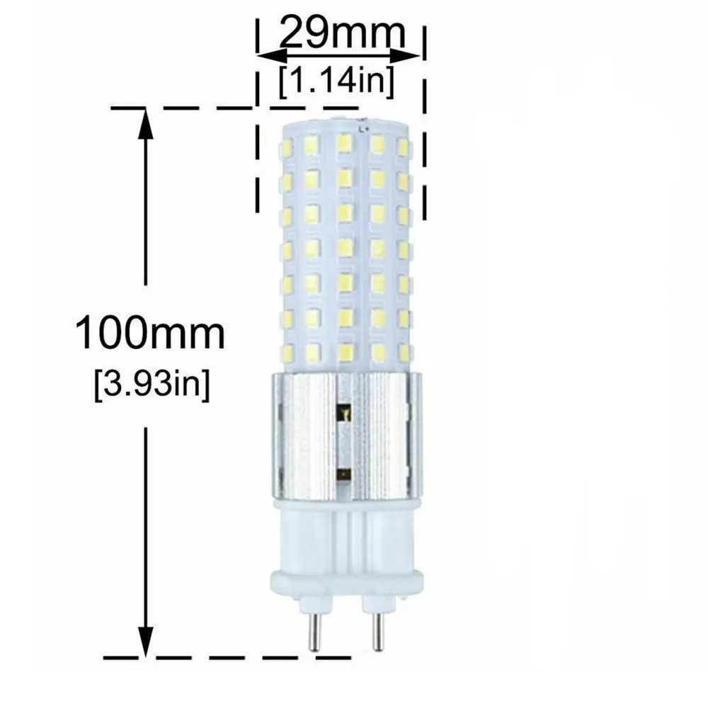 G12 SMD 2835 96 Светодиодный 15 Вт AC 110V 220V 240V 85 V-265 V Светодиодный лампочки Bombillas лампочка-кукуруза ультра яркий заменить